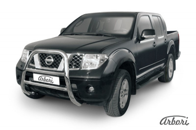 Защита передняя Arbori d76 высокая NISSAN NAVARA 2005-2010